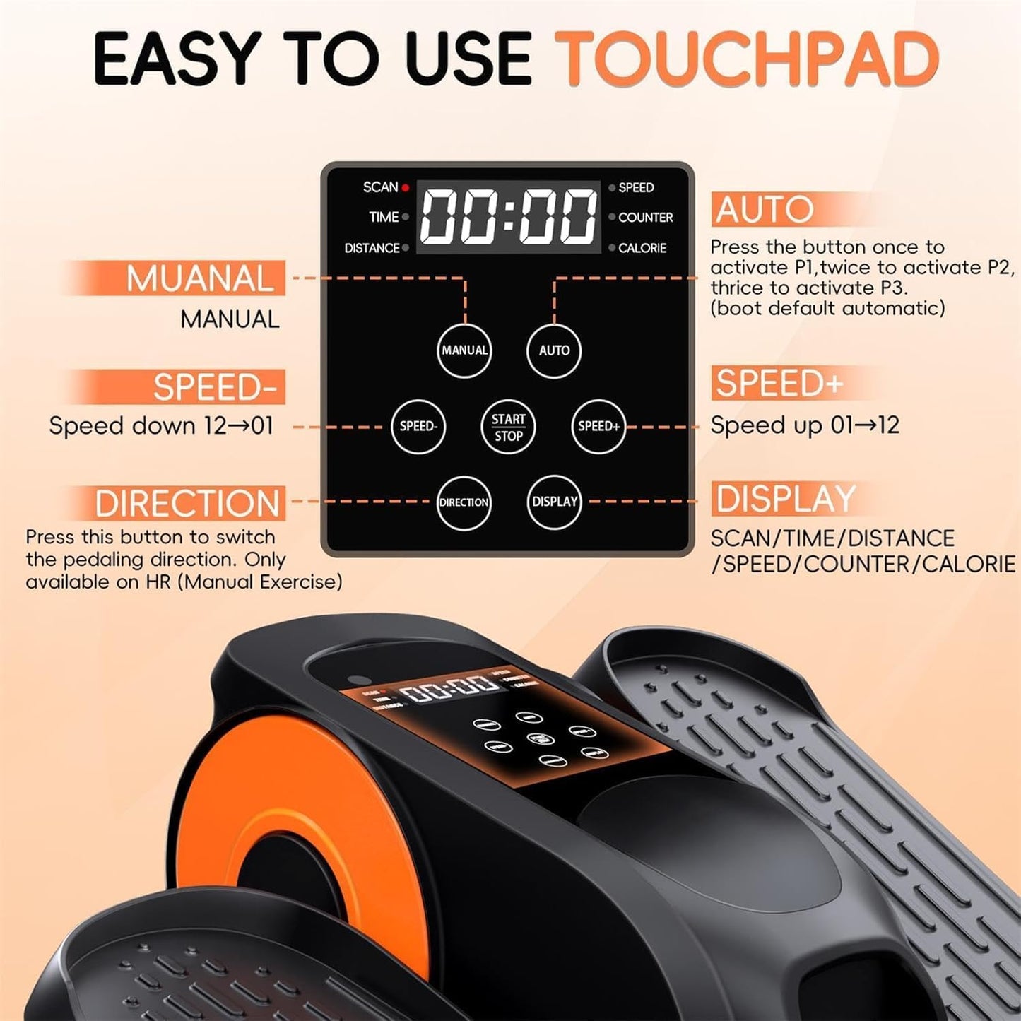 Under Desk Elliptical Machine